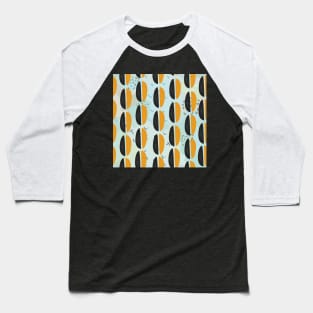 Terracotta Abstract Baseball T-Shirt